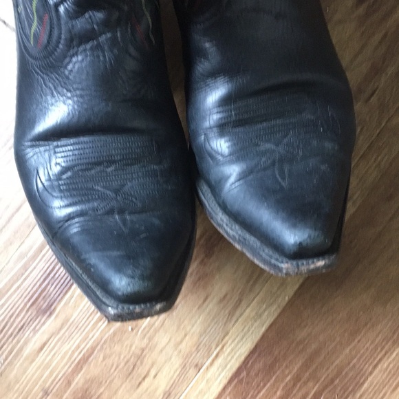 Vintage design handmade cowboy boots - Picture 4 of 5